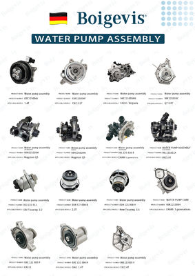 2.0T 1.8T Dieselmotor-Wasserpumpe 06K121600C 06K121600E 06L121600D 06L121111H 06L121600B 06L121111M